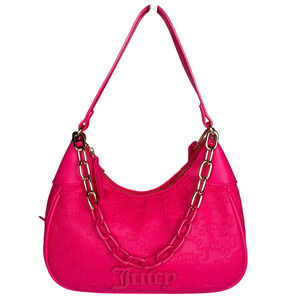 Juicy Couture Cant Tame Her Pink Flash Shoulder Crossbody Bag